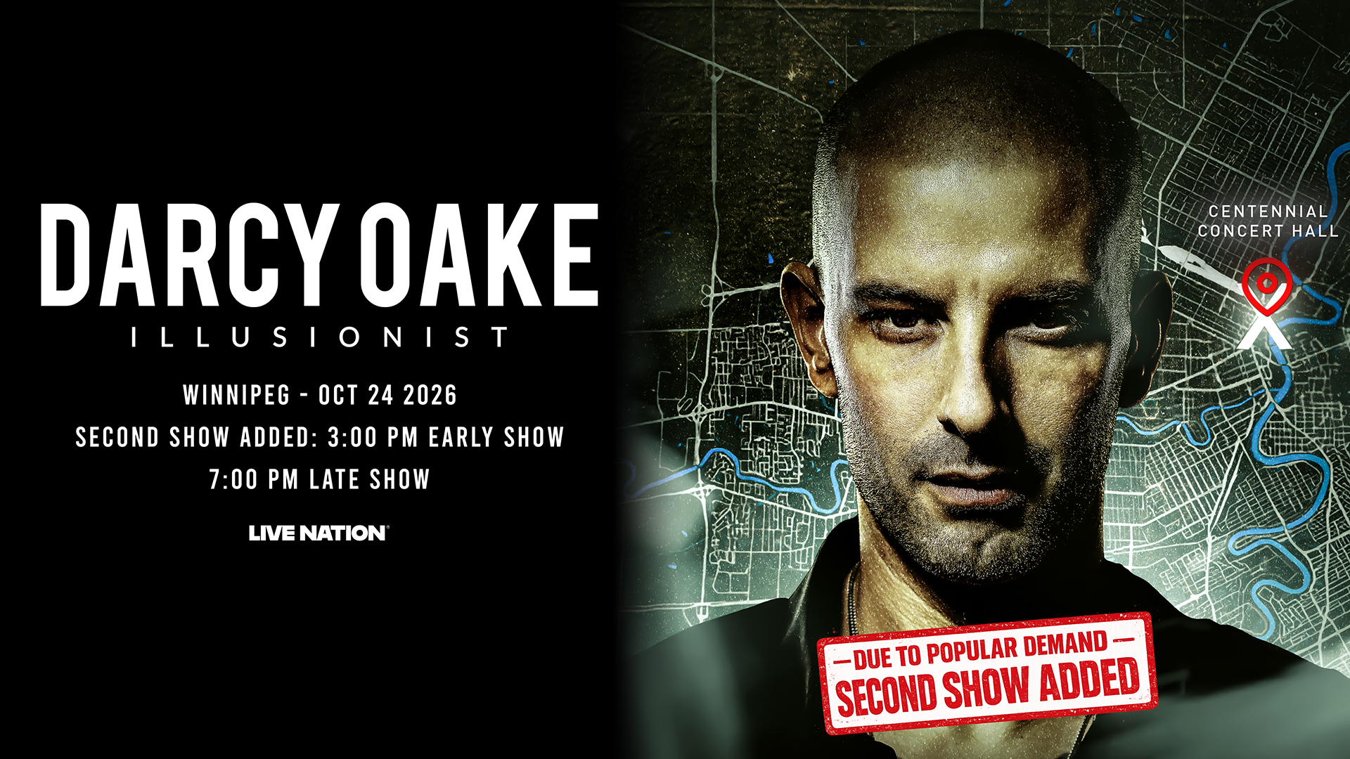 Darcy Oake - Winnipeg - Centennial Concert Hall
