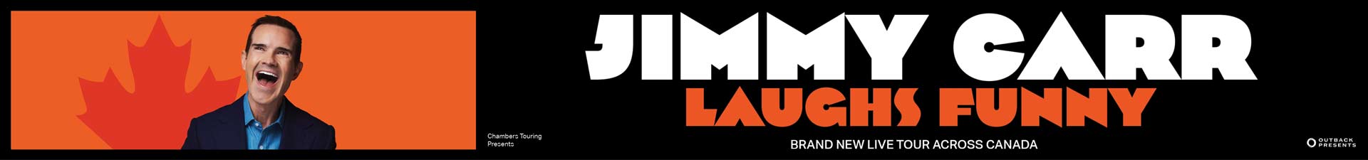 Jimmy Carr: Laughs Funny - Winnipeg, Nov 14, 2026 - Centennial Concert Hall