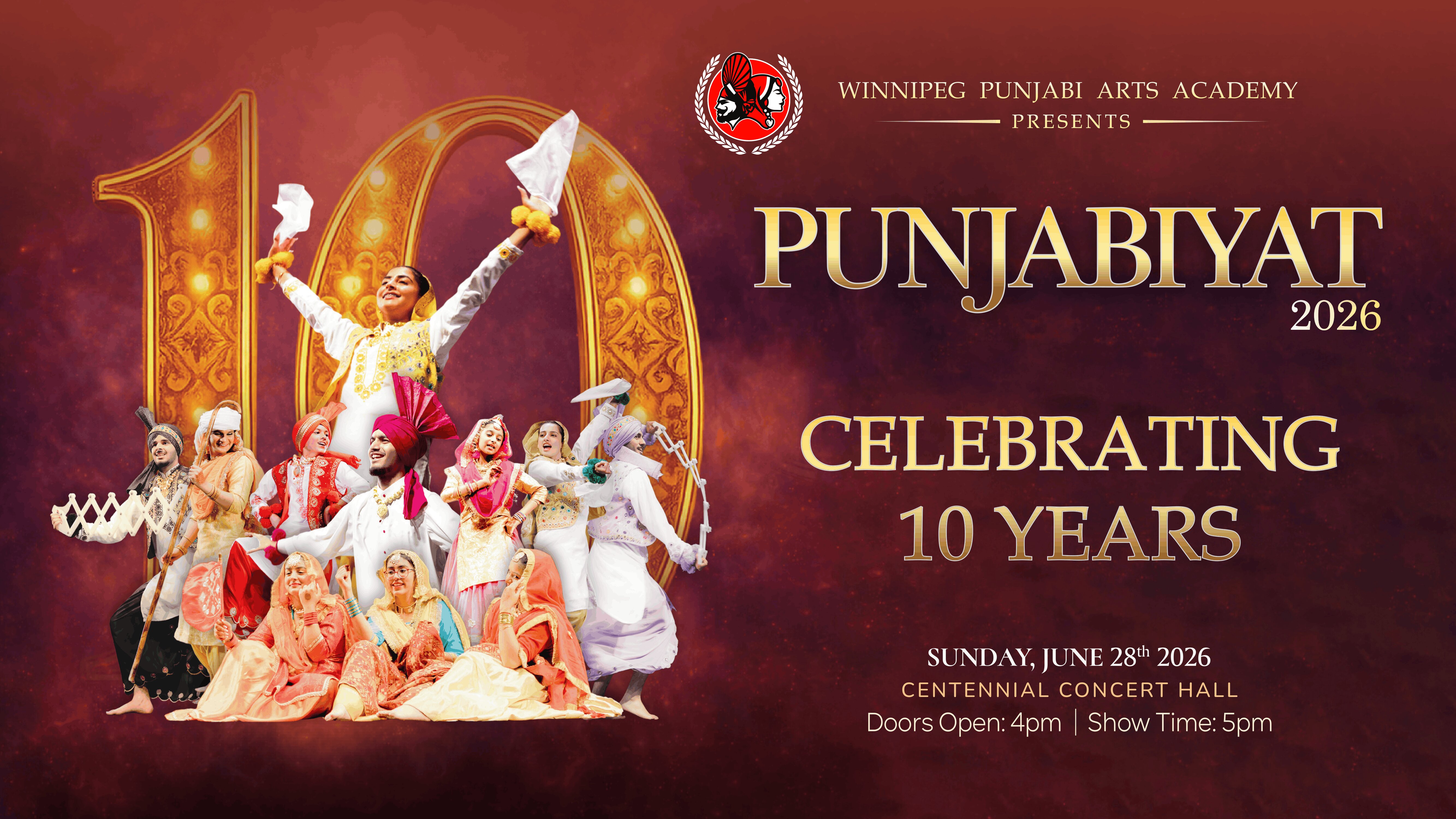 Punjabiyat 2026 - Winnipeg - Centennial Concert Hall