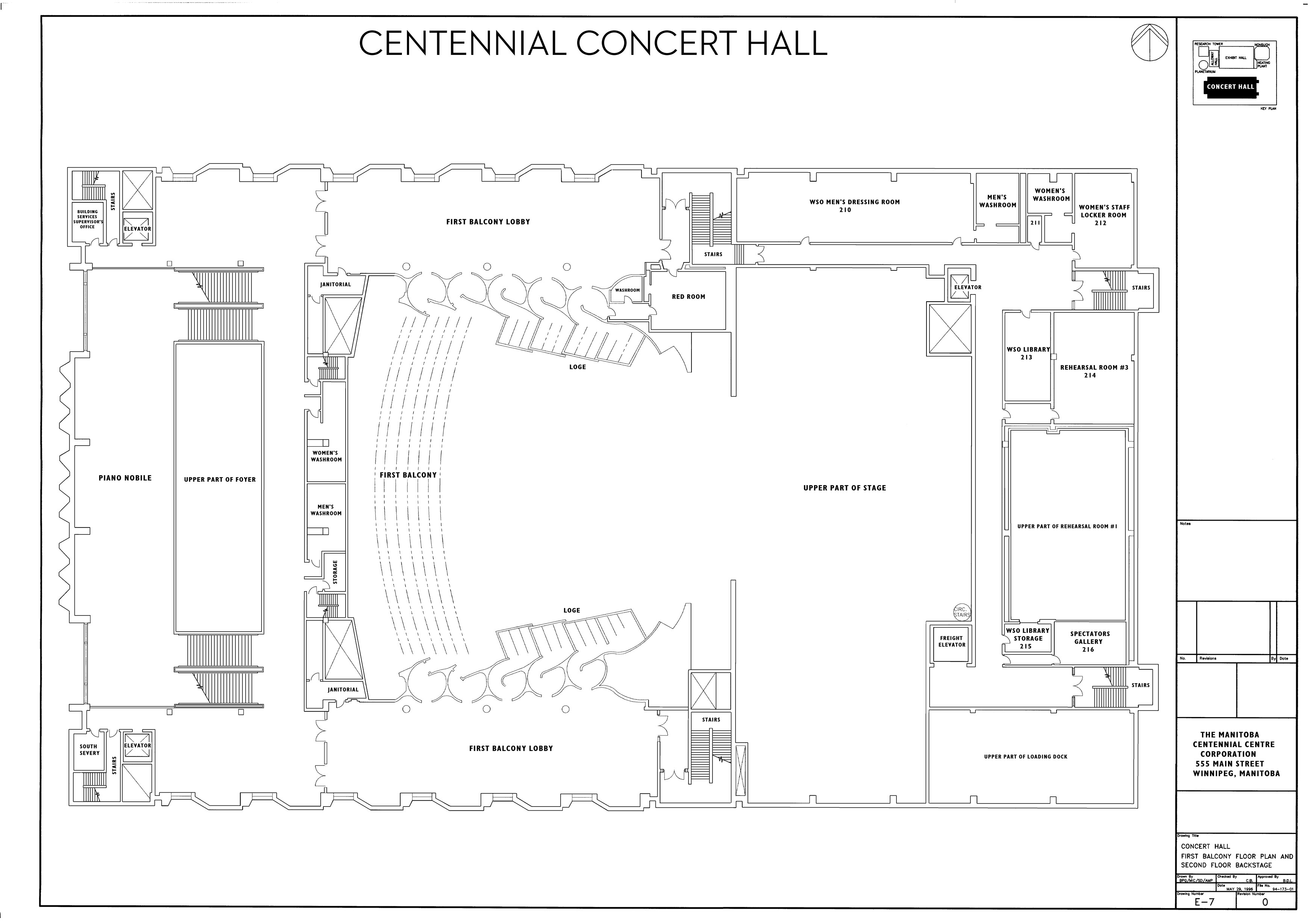 Centennial Concert Hall Winnipeg Seating Chart