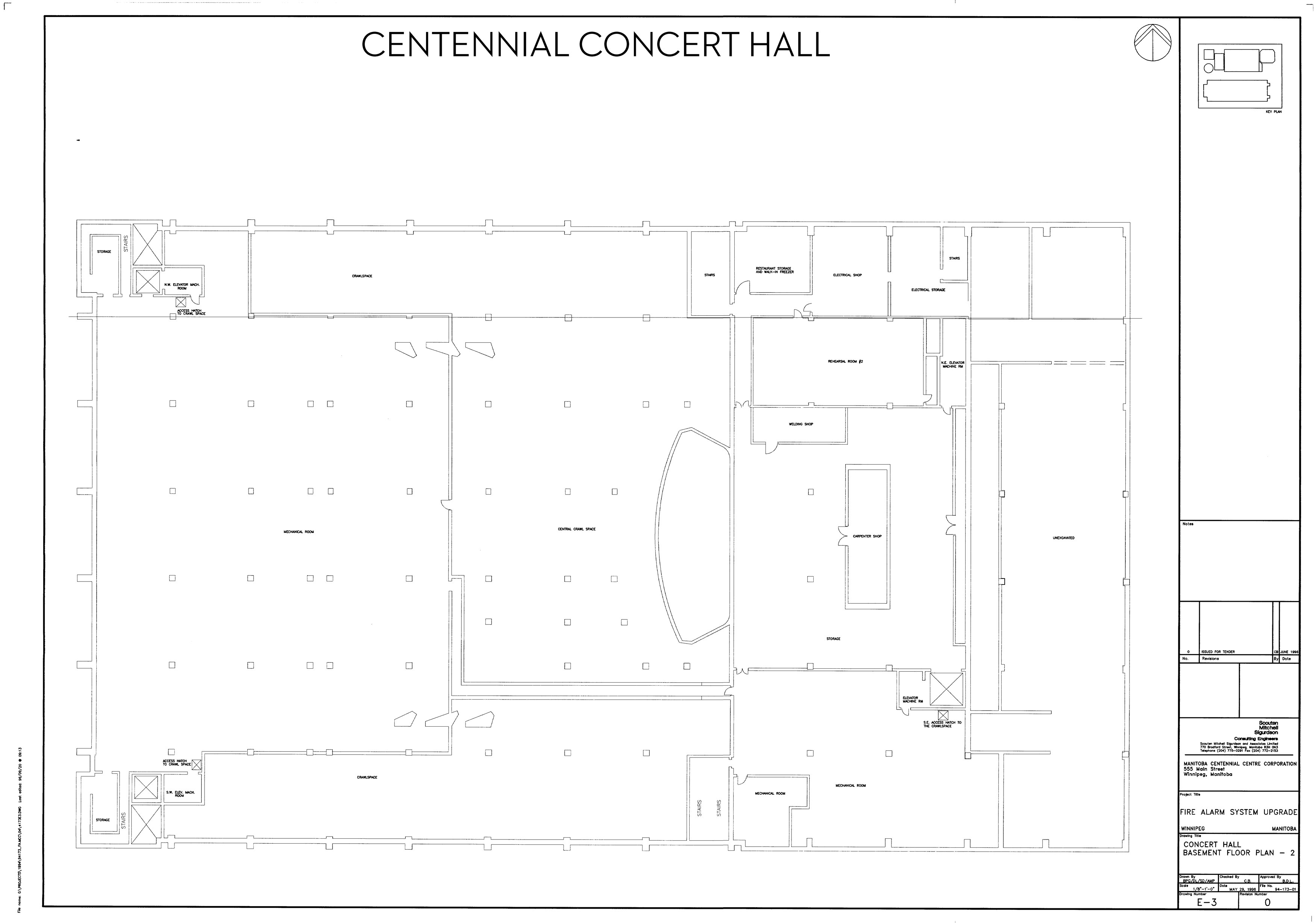 Centennial Hall Seating Chart