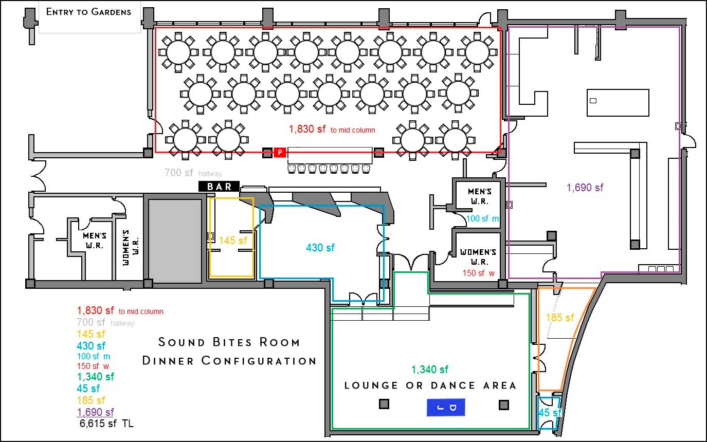 Dinner Floor Plan